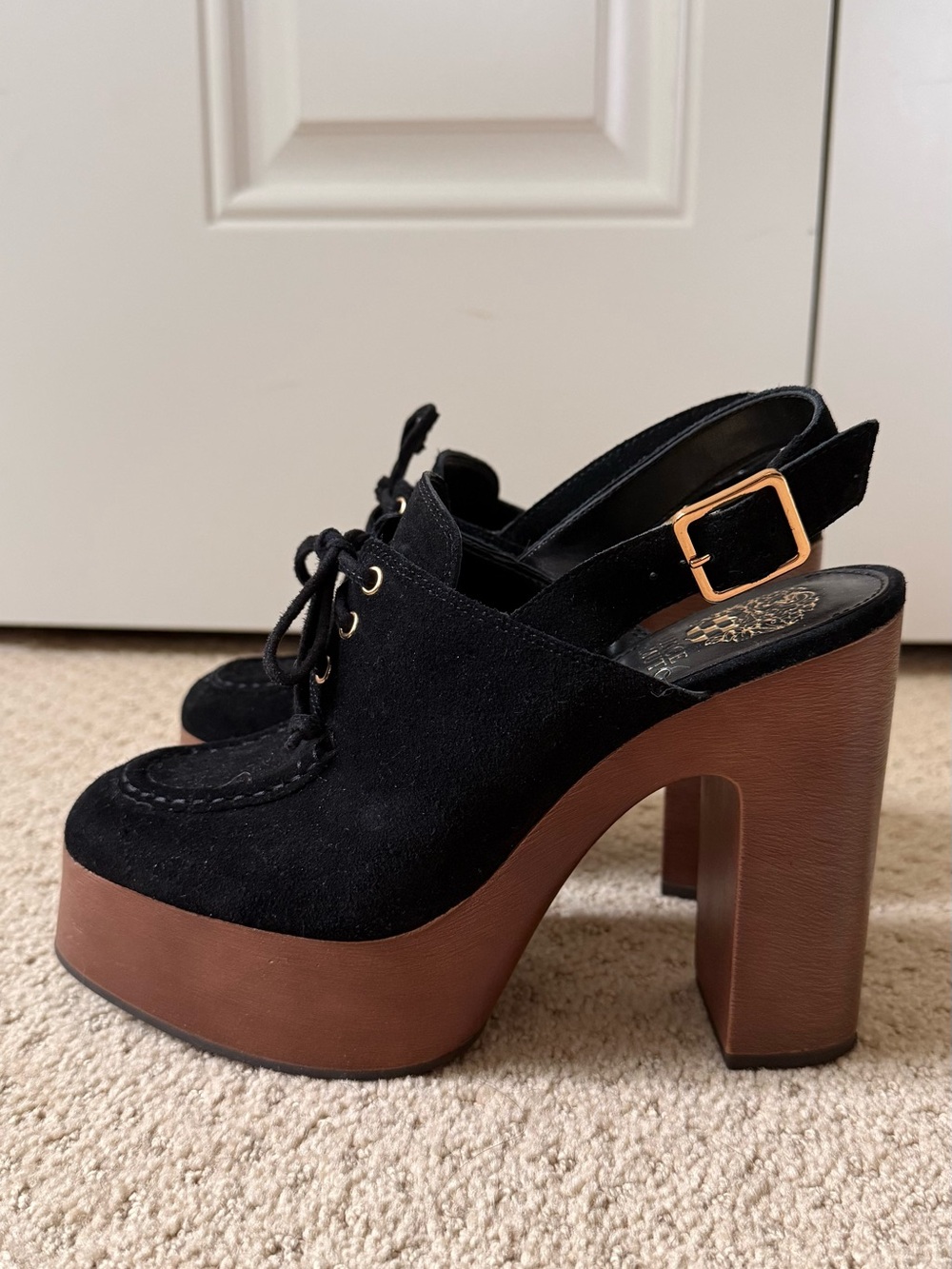 Vince Camuto Inerta Slingback Platform Clog Heel